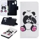 Samsung Galaxy A40 Portemonnee Print Hoesje Panda afbeelding 10