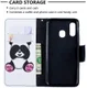 Samsung Galaxy A40 Portemonnee Print Hoesje Panda afbeelding 3