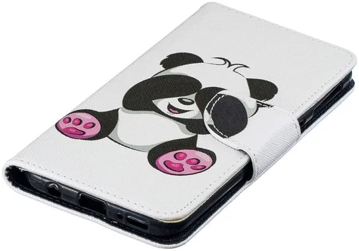 Samsung Galaxy A40 Portemonnee Print Hoesje Panda afbeelding 7