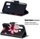 Samsung Galaxy A40 Portemonnee Print Hoesje Bloem afbeelding 4