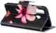 Samsung Galaxy A40 Portemonnee Print Hoesje Bloem afbeelding 5