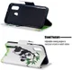 Samsung Galaxy A40 Portemonnee Print Hoesje Lovely Panda afbeelding 4
