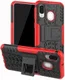 Samsung Galaxy A40 Robuust Hybride Hoesje Rood afbeelding 1