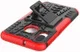 Samsung Galaxy A40 Robuust Hybride Hoesje Rood afbeelding 4