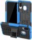 Samsung Galaxy A40 Robuust Hybride Hoesje Blauw afbeelding 1
