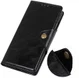 Samsung Galaxy A40 Portemonnee Knoop Hoesje Zwart afbeelding 6