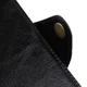 Samsung Galaxy A40 Portemonnee Knoop Hoesje Zwart afbeelding 7