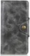 Samsung Galaxy A40 Portemonnee Knoop Hoesje Grijs afbeelding 1