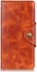 Samsung Galaxy A40 Portemonnee Knoop Hoesje Oranje afbeelding 1