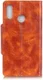 Samsung Galaxy A40 Portemonnee Knoop Hoesje Oranje afbeelding 8