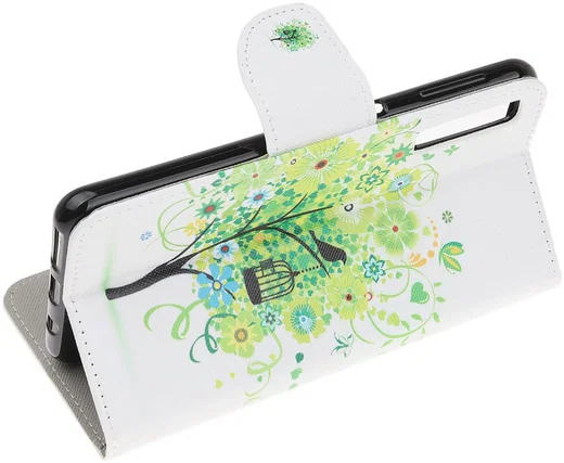 Samsung Galaxy A70 Portemonnee Print Hoesje Tree afbeelding 3