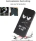 Samsung Galaxy A70 Portemonnee Print Hoesje Don't Touch My Phone afbeelding 2