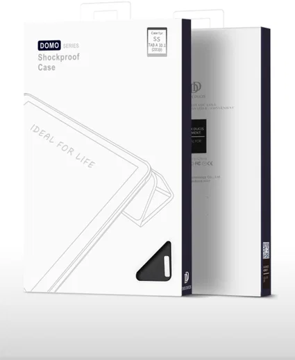 Dux Ducis Samsung Galaxy Tab A 10.1 (2019) Tri-fold Hoes Roze afbeelding 16