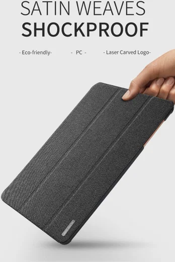 Dux Ducis Samsung Galaxy Tab A 10.1 (2019) Tri-fold Hoes Roze afbeelding 10