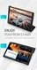 Dux Ducis Samsung Galaxy Tab A 10.1 (2019) Tri-fold Hoes Roze afbeelding 13