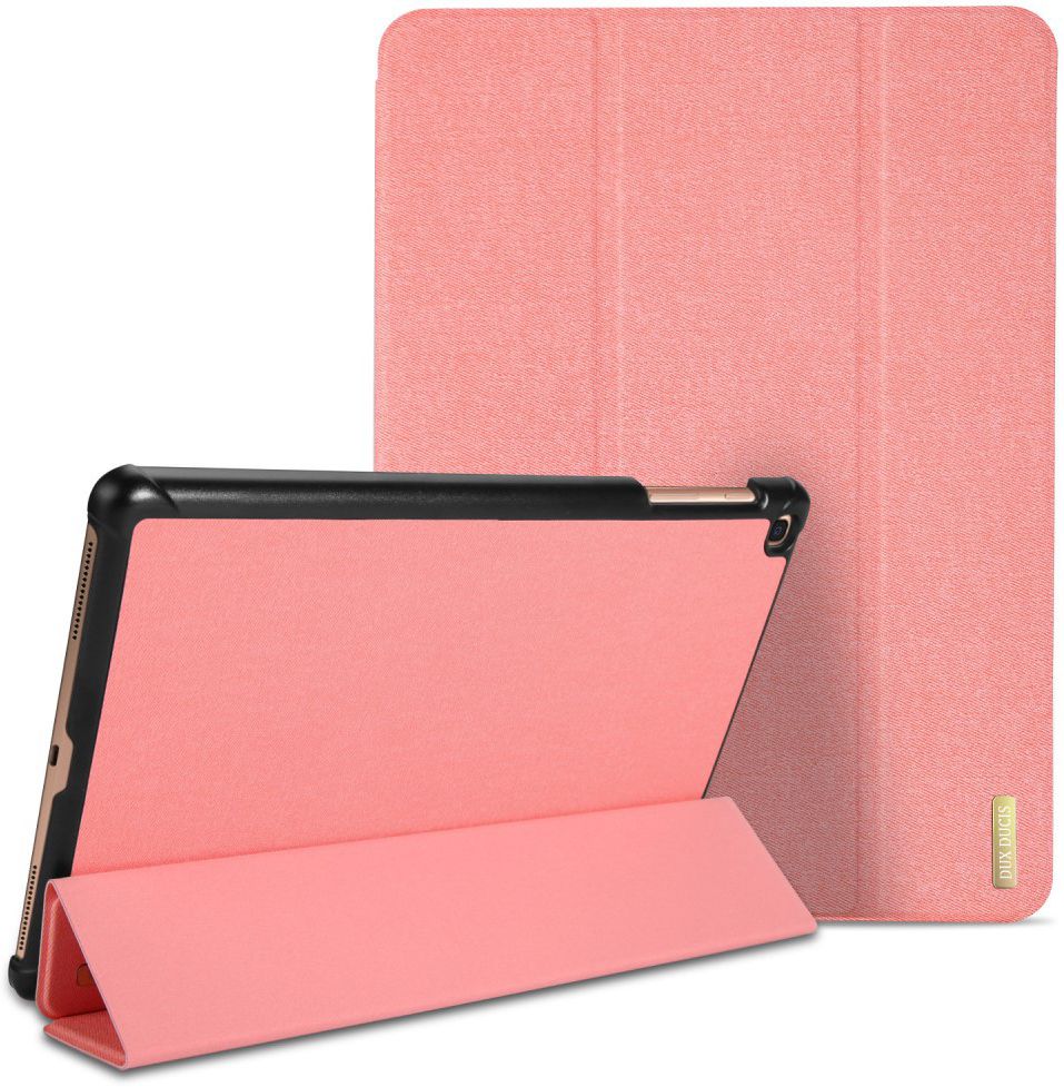 Dux Ducis Samsung Galaxy Tab A 10.1 (2019) Tri-fold Hoes Roze afbeelding 2