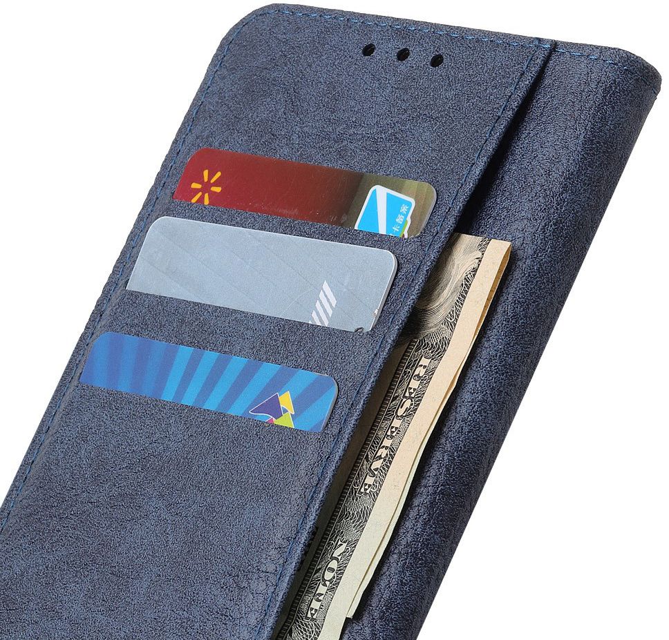 Samsung Galaxy A40 Portemonnee Hoesje Blauw afbeelding 5