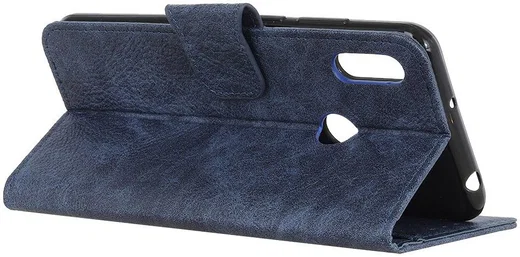 Samsung Galaxy A40 Portemonnee Hoesje Blauw afbeelding 4