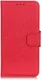 Samsung Galaxy A50 Book Case Hoesje Wallet Stand Kunst Leer Rood afbeelding 2