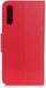 Samsung Galaxy A50 Book Case Hoesje Wallet Stand Kunst Leer Rood afbeelding 9