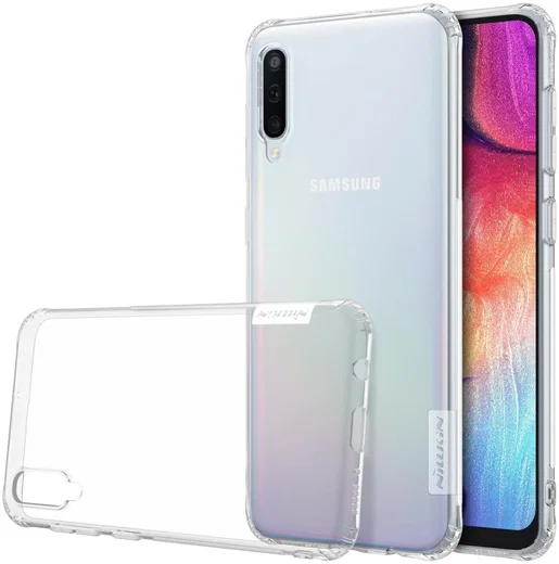 Nillkin Nature Soft TPU Samsung Galaxy A50 Hoesje Transparant afbeelding 1