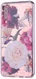 Samsung Galaxy A7 (2018) Glitter TPU Hoesje met Print Elegant Flowers afbeelding 5