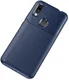 Xiaomi Redmi 7 Siliconen Carbon Hoesje Blauw afbeelding 2