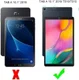 Samsung Galaxy Tab A 10.1 (2019) Tri-fold Hoes Blauw afbeelding 8