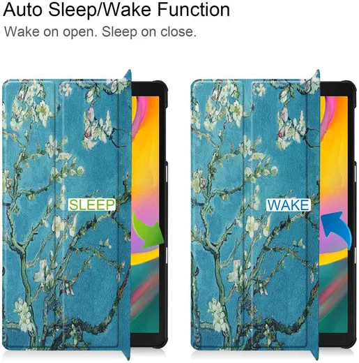 Samsung Galaxy Tab A 10.1 (2019) Tri-fold Hoes Tree afbeelding 7