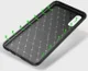 Samsung Galaxy A70 Siliconen Carbon Hoesje Rood afbeelding 8
