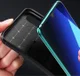 Samsung Galaxy A70 Siliconen Carbon Hoesje Rood afbeelding 9