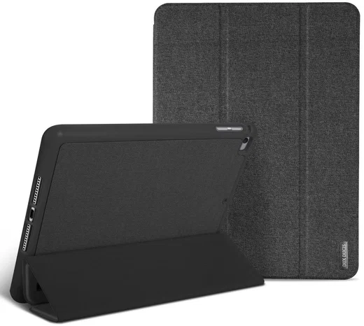 Dux Ducis Domo Series Apple iPad Mini 5 (2019) Tri-fold Hoes Zwart afbeelding 2