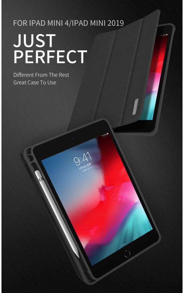 Dux Ducis Domo Series Apple iPad Mini 5 (2019) Tri-fold Hoes Zwart afbeelding 8