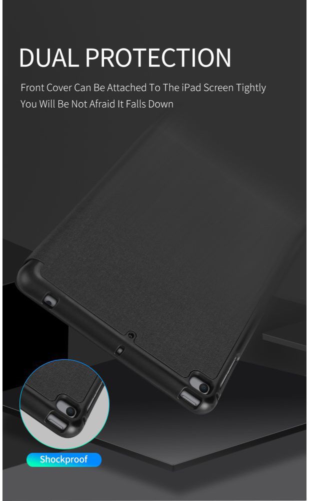 Dux Ducis Domo Series Apple iPad Mini 5 (2019) Tri-fold Hoes Roze afbeelding 7