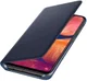 Origineel Samsung Galaxy A20E Hoesje Wallet Cover Zwart/Blauw afbeelding 1