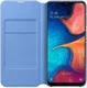 Origineel Samsung Galaxy A20E Hoesje Wallet Cover Zwart/Blauw afbeelding 2