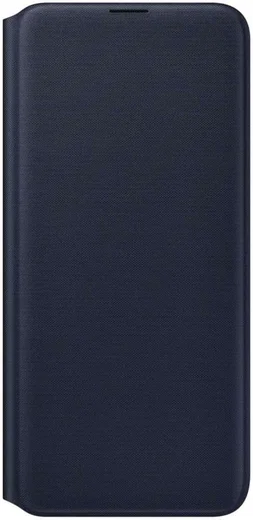 Origineel Samsung Galaxy A20E Hoesje Wallet Cover Zwart/Blauw afbeelding 3