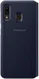 Origineel Samsung Galaxy A20E Hoesje Wallet Cover Zwart/Blauw afbeelding 4