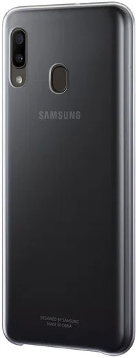 Origineel Samsung Galaxy A20E Hoesje Gradation Cover Zwart afbeelding 3