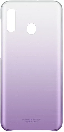 Origineel Samsung Galaxy A20E Hoesje Gradation Cover Paars afbeelding 1