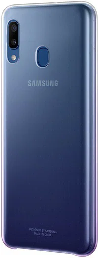 Origineel Samsung Galaxy A20E Hoesje Gradation Cover Paars afbeelding 4