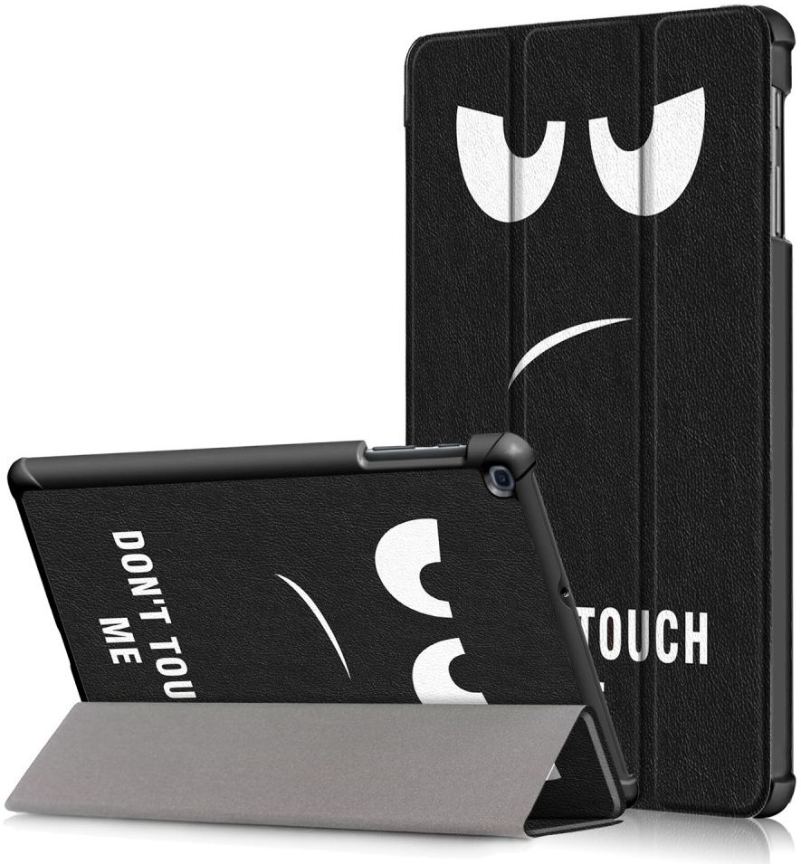 Samsung Galaxy Tab A 10.1 (2019) Tri-fold Hoes Don't Touch My Pad afbeelding 1