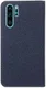 Huawei P30 Pro Soft Canvas Portemonnee Hoesje Blauw afbeelding 3