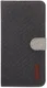 Huawei P30 Pro Soft Canvas Portemonnee Hoesje Zwart afbeelding 2