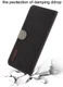 Huawei P30 Pro Soft Canvas Portemonnee Hoesje Zwart afbeelding 5