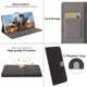 Huawei P30 Pro Soft Canvas Portemonnee Hoesje Zwart afbeelding 6