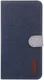 Xiaomi Redmi Note 7 Soft Canvas Portemonnee Hoesje Blauw afbeelding 2