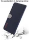 Samsung Galaxy A70 Soft Canvas Portemonnee Hoesje Blauw afbeelding 5