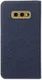 Samsung Galaxy S10E Soft Canvas Portemonnee Hoesje Blauw afbeelding 3