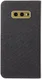 Samsung Galaxy S10E Soft Canvas Portemonnee Hoesje Zwart afbeelding 2
